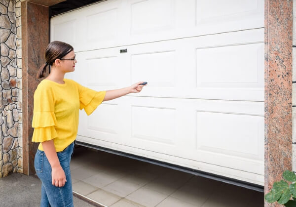 Stuck garage door